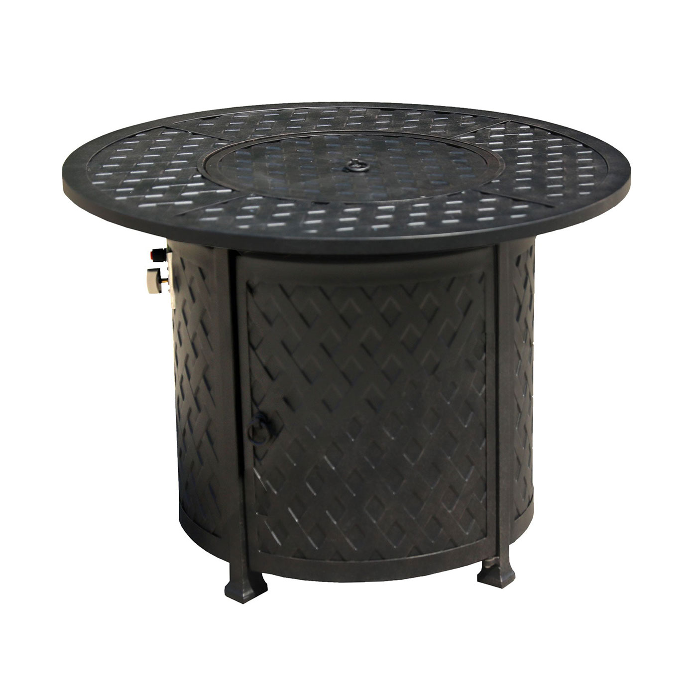 36 Inch Round Firetable Bistro Top + Base (Container Order Only)