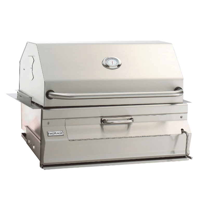 30″ Built-In Charcoal Grill