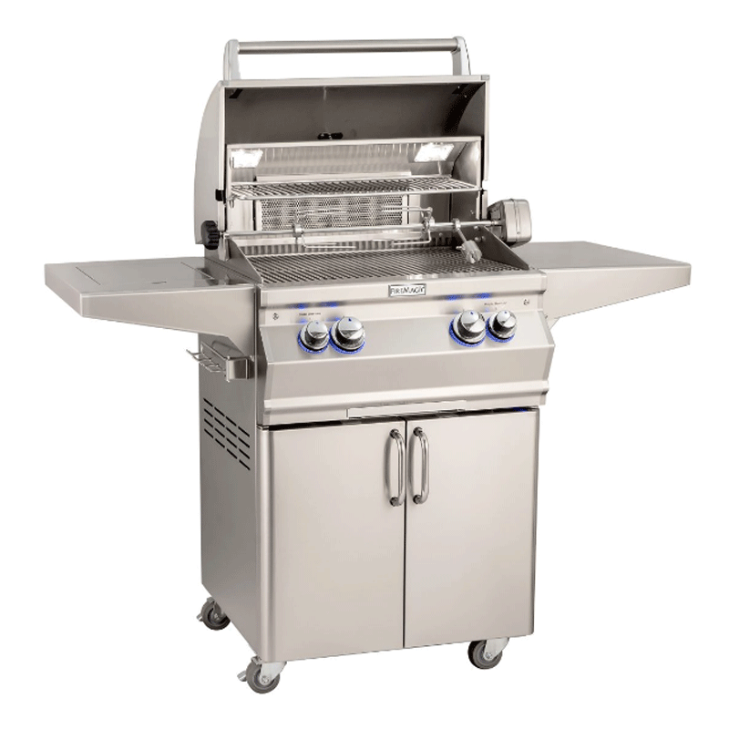 Aurora A430s Portable Grill with Single Side Burner