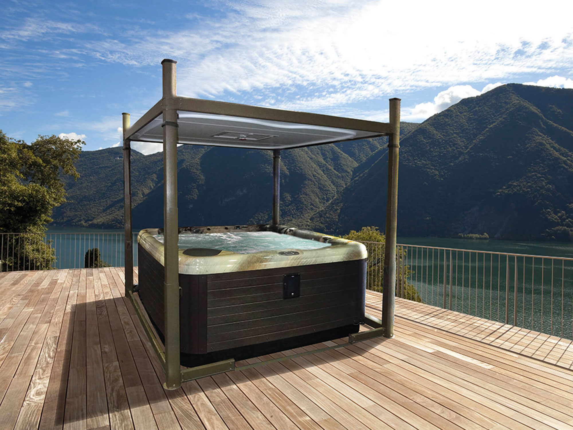 Evolution Hot Tub Cover California Home Spas Patio