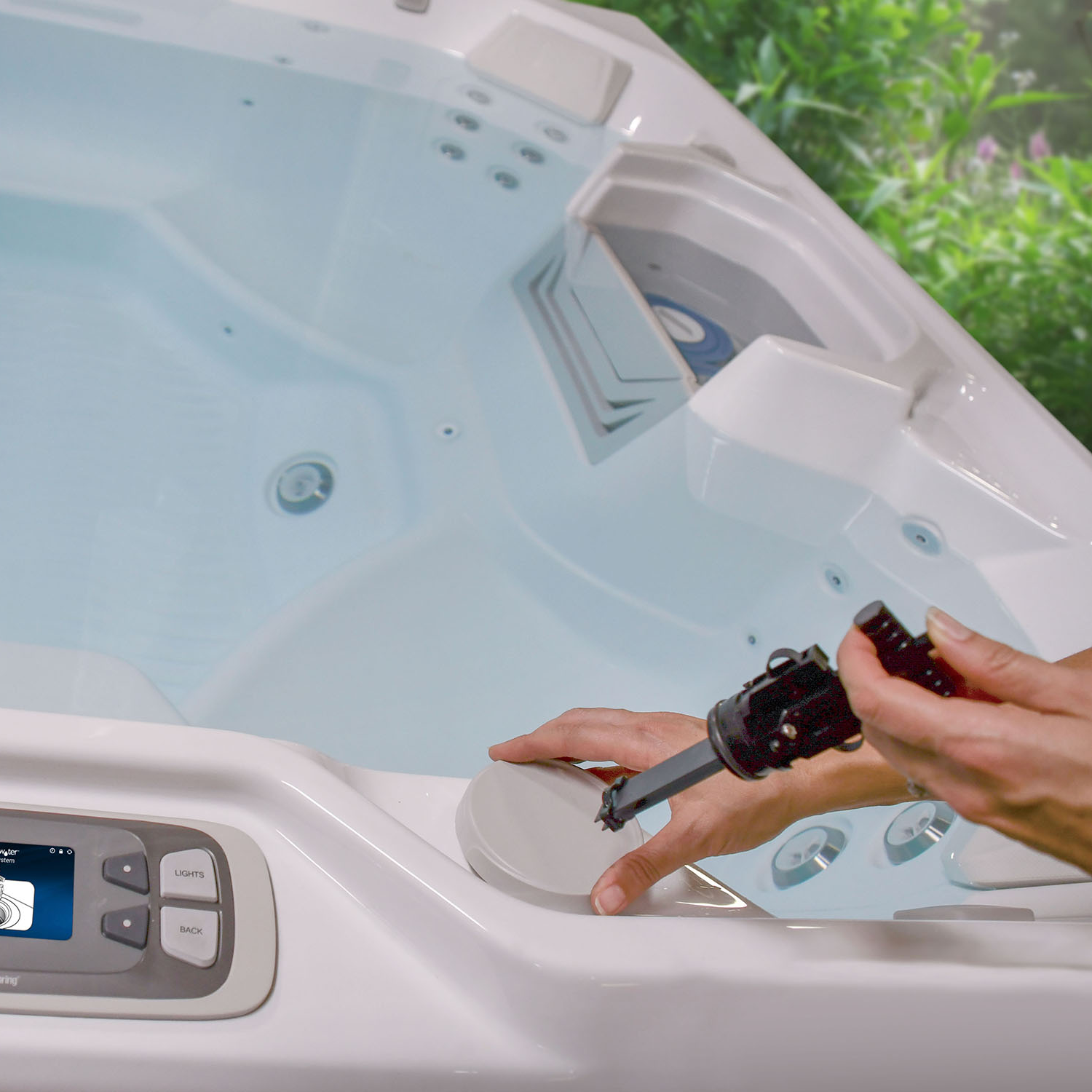 Replacing a FreshWater cartridge on a Hot Spring spa